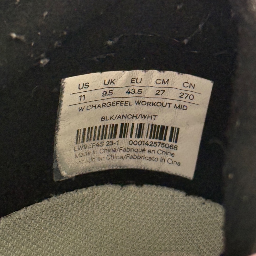 lululemon Women's Cityverse Athletic Runningsneakers black + white size 11 - Picture 6 of 6
